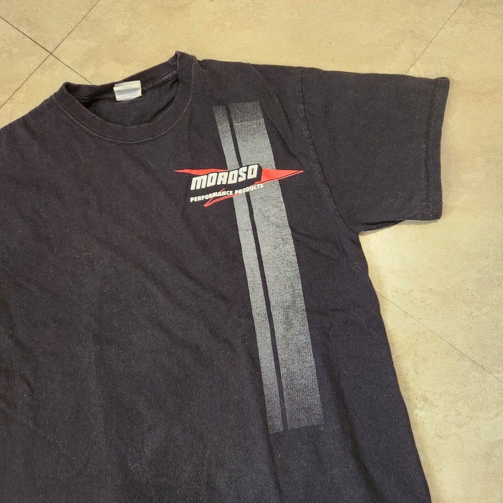 VTG Y2K Moroso Performance Parts Mens M Medium Racecar Race T Shirt VERY RARE